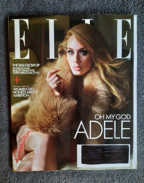 ELLE MAGAZINE SEPTEMBER 2022 ADELE 11.00 PicClick