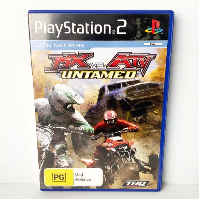 MX vs ATV Untamed Sony Playstation 2 Game