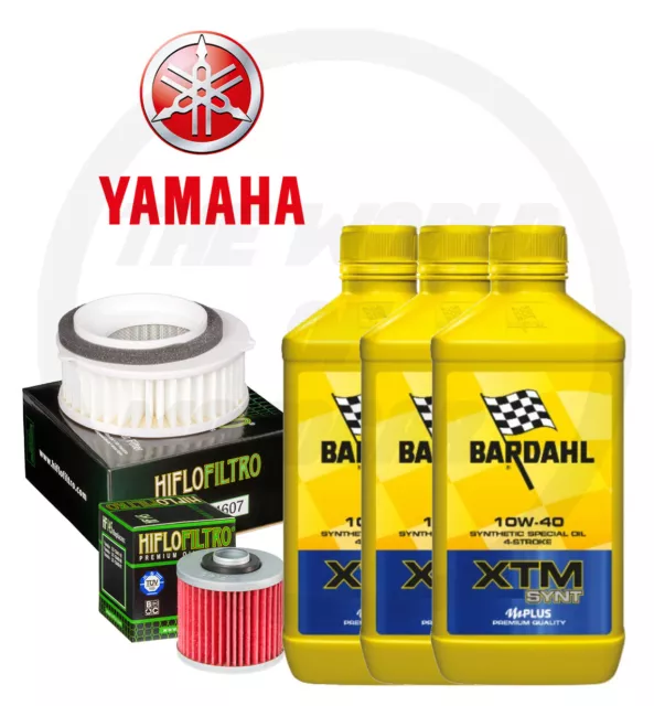 Kit/tagliando Yamaha XVS/650/Drag/Star Bardahl XTM Synt 10W40 filtro olio aria