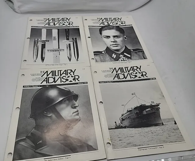 The Military Advisor Magazine 1993 Vol 5  Number 1-4 The Fascist Militia Border