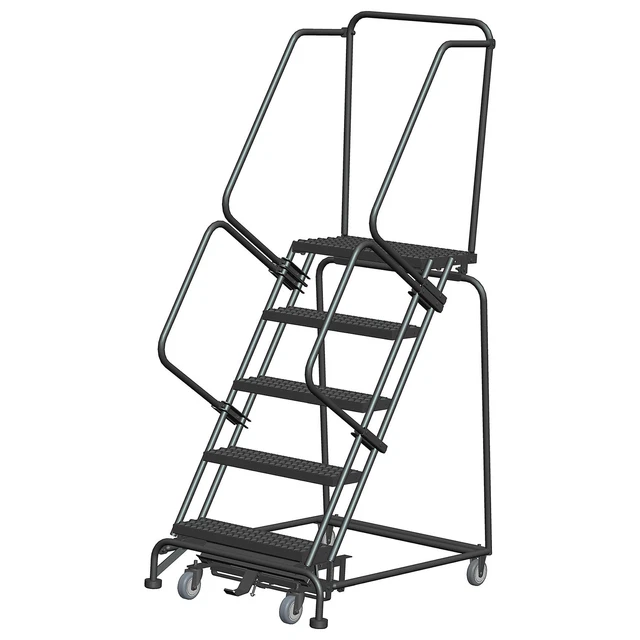 Ballymore Rolling Ladder Overall Height 83 in Steps 5 Cap 450 lb