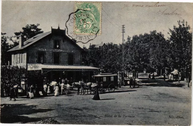 CPA BAGNOLES-de-l'ORNE- Hotel de la terrasse (195855)