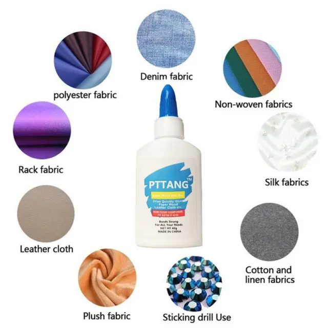 Ultra-stick Sew Glue Fabric Clothes Universal Fast Waterproof Quick Repair SALE