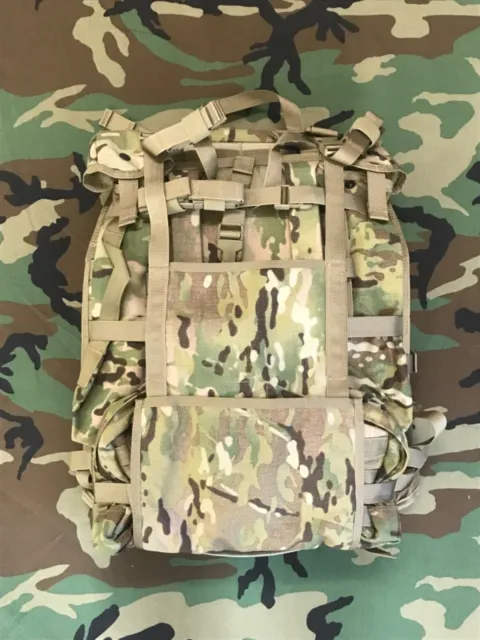 US ARMY BAG OCP FIELD PACK RADIO RUCKSACK MULTICAM NSN 8465-01-656-2505 Pouches
