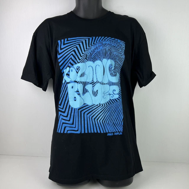 Wrangler Lyric Cluture Janis Joplin Kozmic Blues Graphic T-Shirt Mens XL