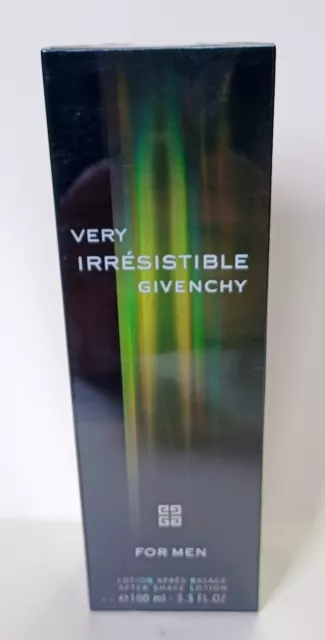 GIVENCHY MUY IRRESISTIBLE PARA HOMBRE LOCIÓN PARA DESPUÉS DEL AFEITADO 100ml NUEVO/LÁMINA