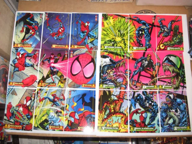 1994 Marvel Fleer Amazing Spider-Man 150 Complete Base Card Set Venom Carnage