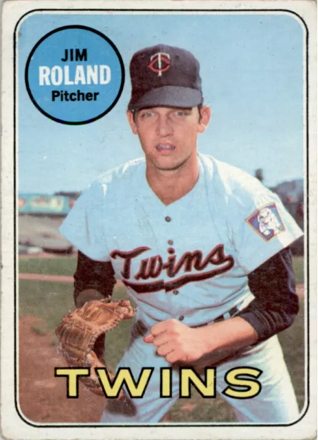 1969 Topps #336 Jim Roland Minnesota Twins