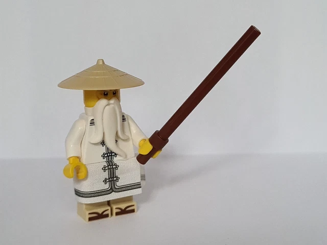 LEGO Ninjago Sensei Wu Minifigure Crystalized Master Ninja 71775 njo784 Minifig main image 1