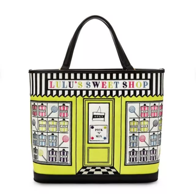 Lulu Guinness Chartreuse Tote Bag BNWT