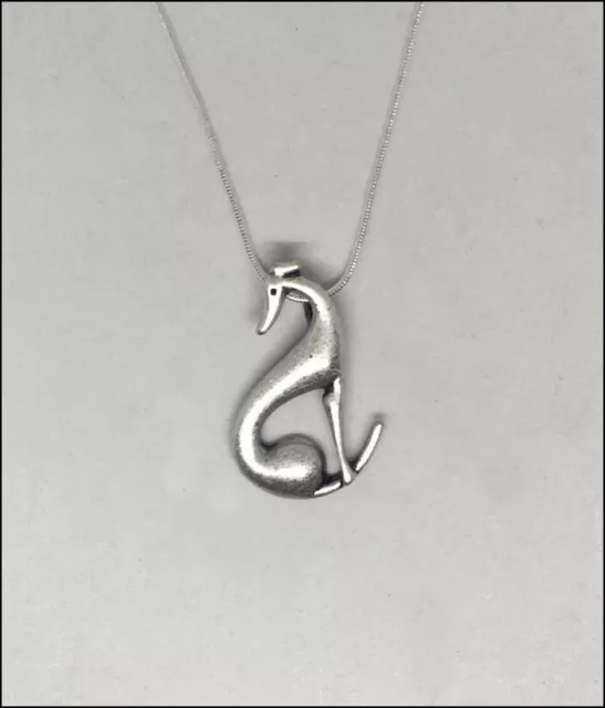Greyhound Charm Necklace - New - FREE SHIPPING