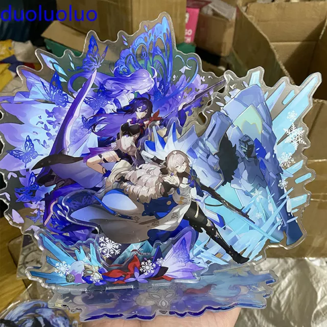 Acrylic Stand Figure Honkai: Star Rail Seele Bronya Anime Desktop Decor Gift