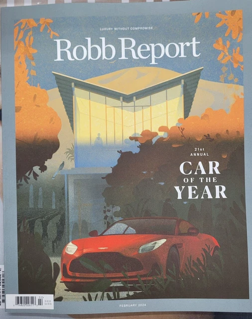 ROBB REPORT MAGAZINEFEBRUARY 2024CAR OF THE YEAR21ST ANNUAL ISSUEBrand New £21.09 PicClick UK