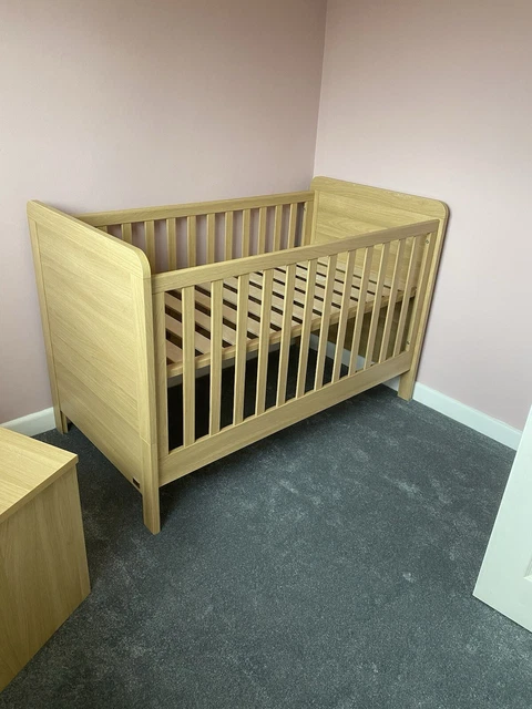 MAMAS AND PAPAS Rialto nursery wardrobe drawers changing shelves toy box oak 100.00 PicClick UK