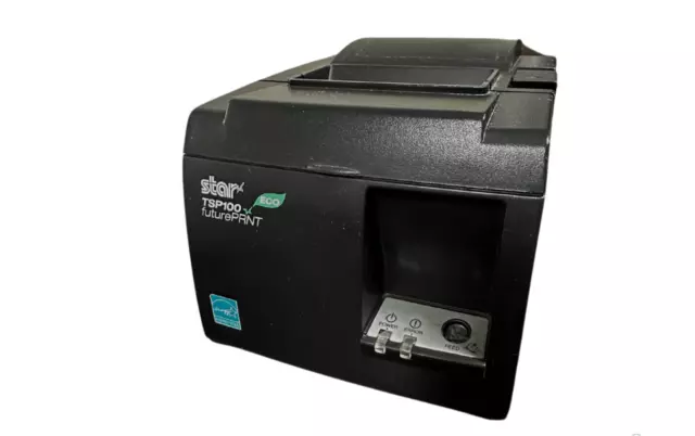 Star Micronics TSP100 eco FuturePRNT POS Receipt Printer - Black (Free paper!!)