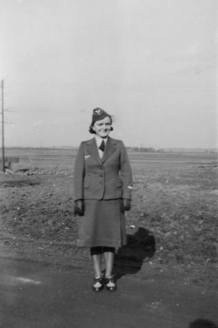 4 x original Negative - Luftwaffenhelferin "Blitzmädel" - 2.WK