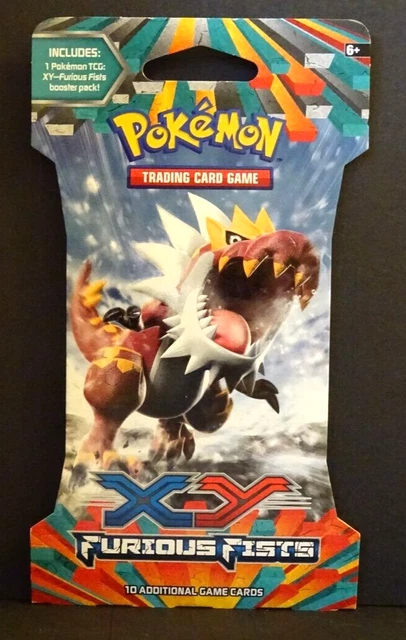pokemon 2020 s4a shiny star v series booster pack Pokemon XY Furious Fists Booster Pack – PokeOrder.com main image 0