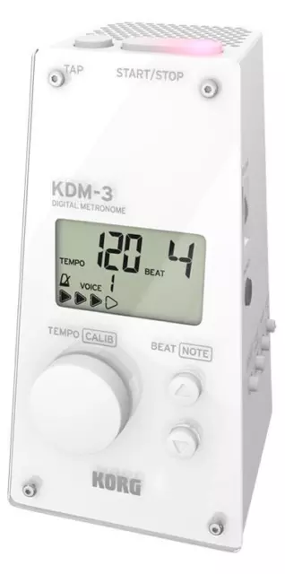 Schickes KDM-3 Metronom im Vintage-Stil mit Lautsprecher Timer & 19 Beat-Pattern