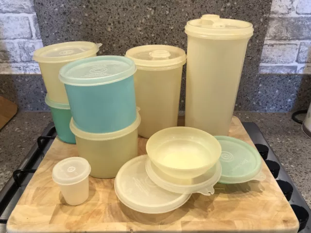 Assorted Vintage Tupperware Containers