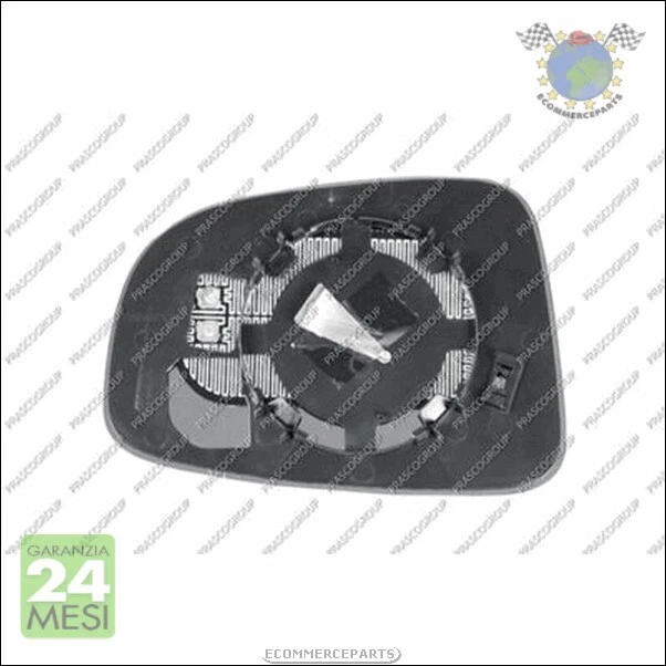 Vetro Specchietto Sinistro Lato Guida 248165 - Compatibile Citroen Nemo, Fiat Fiorino, Peugeot Bipper - Non Riscaldato - Foto 10