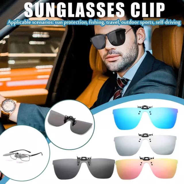 Men's Clip on Polarized Flip Up Reading Sungla♻