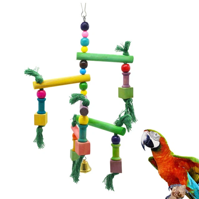 1pc Papagei Spielzeug Vogel Käfig Stand Vogel Spielen Stand