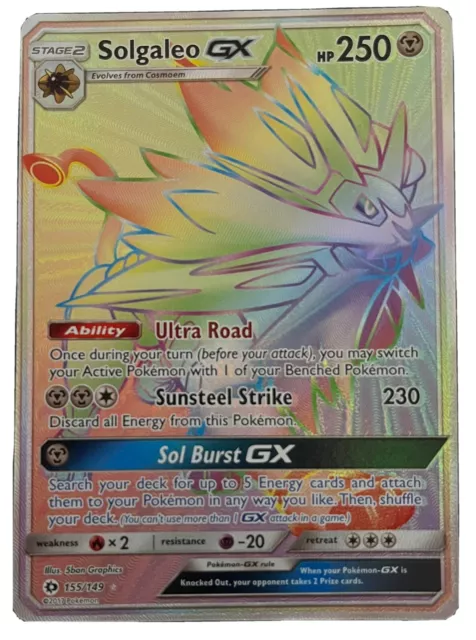 Solgaleo GX (155/149) [Sun & Moon: Base Set]