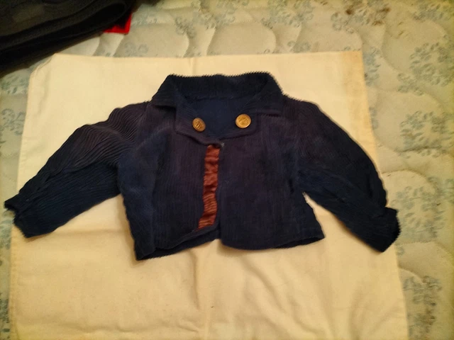 Vêtements pour poupées anciennes, robe, chemisier, jupe pour poupée