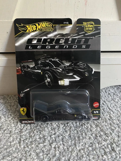 Hot Wheels Premium Car Culture 2025 Circuit Legends Ferrari 499P 0/5 Chase - Nero