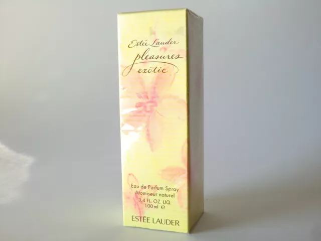 Estee Lauder Pleasures Exotic EDP Nat Spray 100ml - 3.4 Oz BNIB Sealed OVP