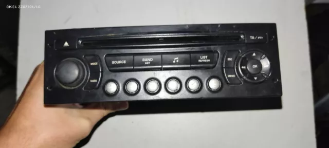 Autoradio Blaupunkt Peugeot ref: 7645137393