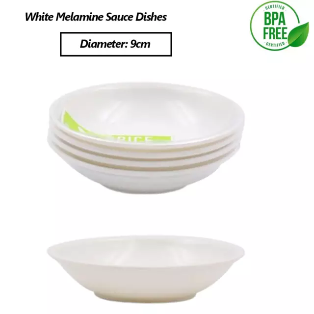 9CM Melamine Round Dipping Sauce Dishes Sushi Hot Pot Sauce Dipping Bowl Bulk