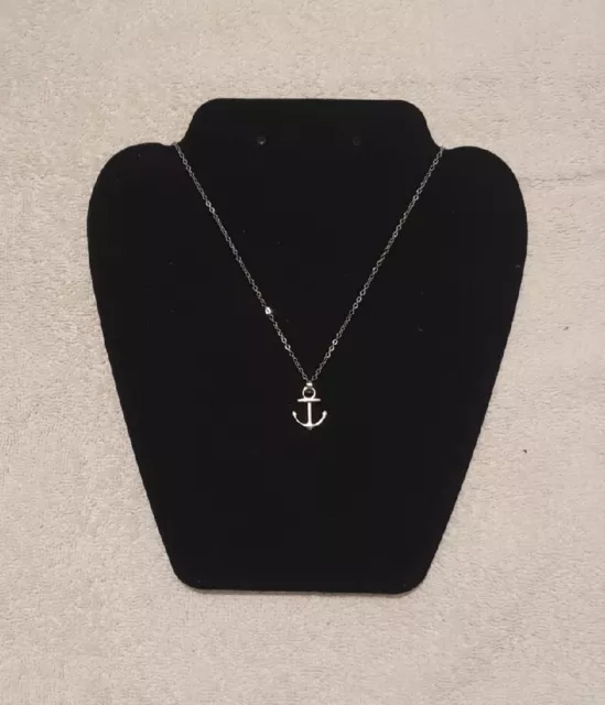 EFFY™ Collection Men's Grid Pattern and Rope Accent Anchor Pendant in  Sterling Silver - 22