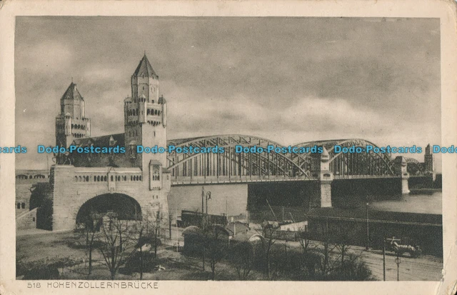 R010003 Hohenzollernbrucke. Koln. Karl Rud. Bremer