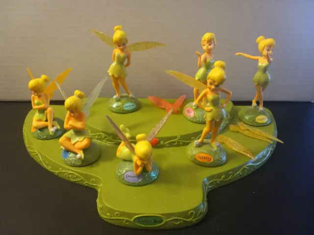 Tinker Bell The Hamilton Collection 8 piece set- My Attitude is My Mood- Read
