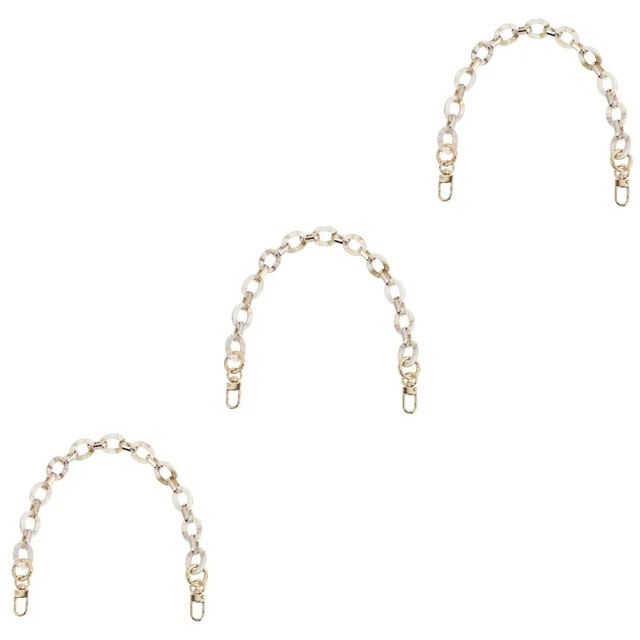 3 Count Chaîne De Décoration Sac Ceinture Femme Messager Portefeuille Vintage