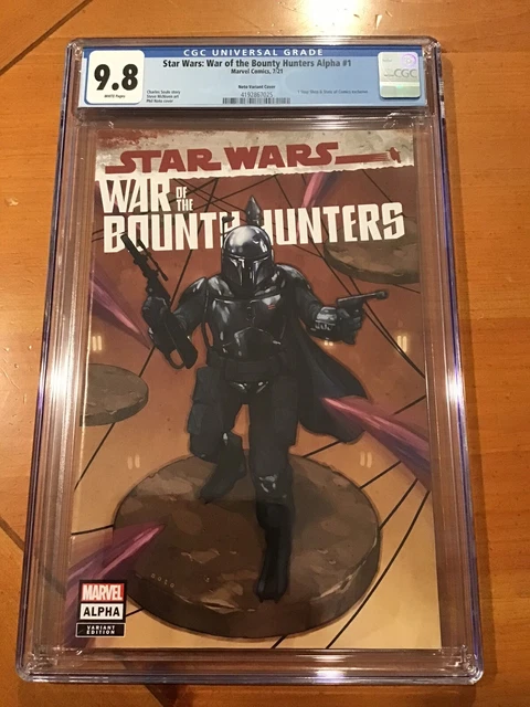 Star Wars War of the Bounty Hunters Alpha #1 Rare Noto Variant CGC 9.8