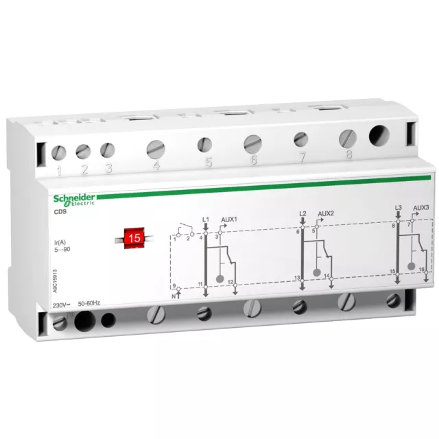 A9C15913 Schneider - délesteur triphasé 1 voie par phase - 415Vca - Acti9 CDSs