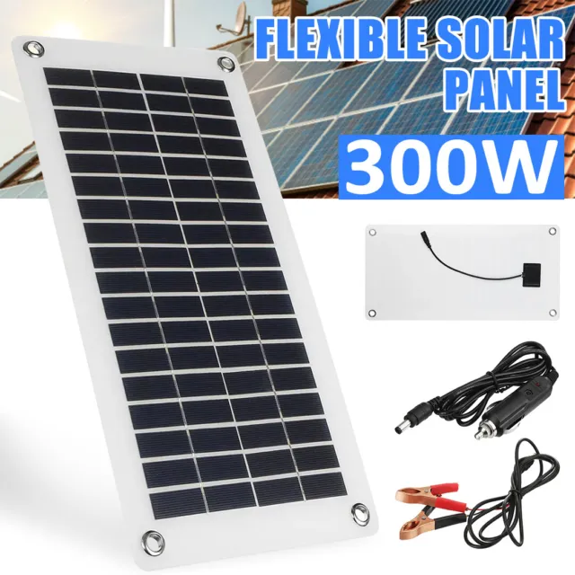 300W 18V kit panneau solaire flexible chargeur de batterie solaire pour A