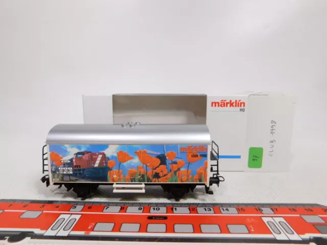 DO249-0, 5 #Märklin H0 AC Refrigerator Special Model Somo Club 1998 (4415) Mint+