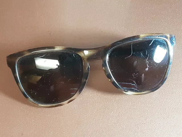 Womans Zeal cats eye Sunglass prescription frames brown Tortoise shell Italy