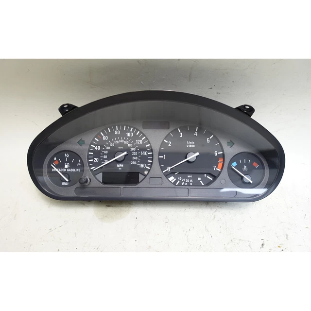 1992-1995 BMW E36 3-Series Early Instrument Gauge Cluster Speedo Tach OEM