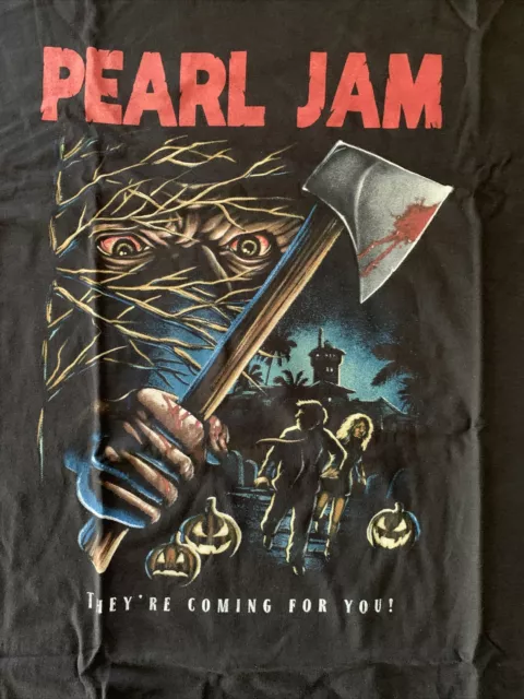 Pearl Jam Halloween 2019 shirt XL Rare
