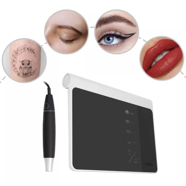 Digital Tattoo LCD Display Power Supply For Eyebrow Lip Eyeliner Micro Make up