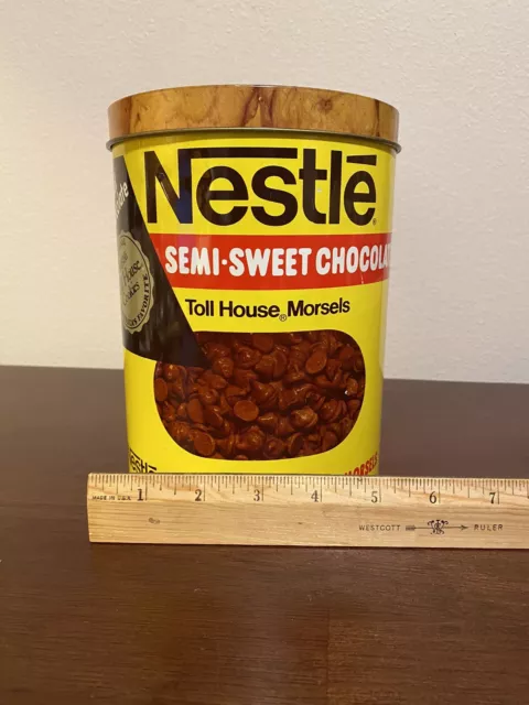 Vintage Nestle Semi-Sweet Chocolate Tin