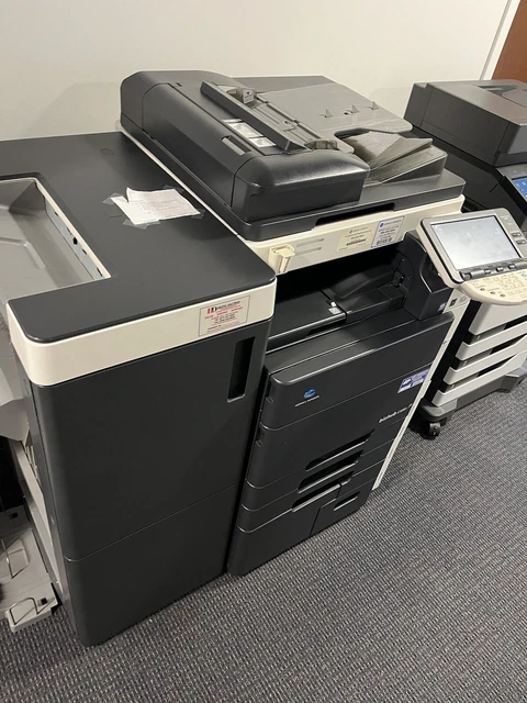 Konica Minolta Bizhub C650 Color Copier/Print/Scan. Booklet Finisher