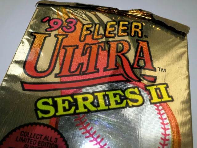 Fleer ULTRA '93 1993 Baseball Carte de Collection 14 Séries II Limité Neuf