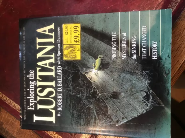 Exploring the Lusitania by Spencer Dunmore Hardback Book The Cheap Fast Free