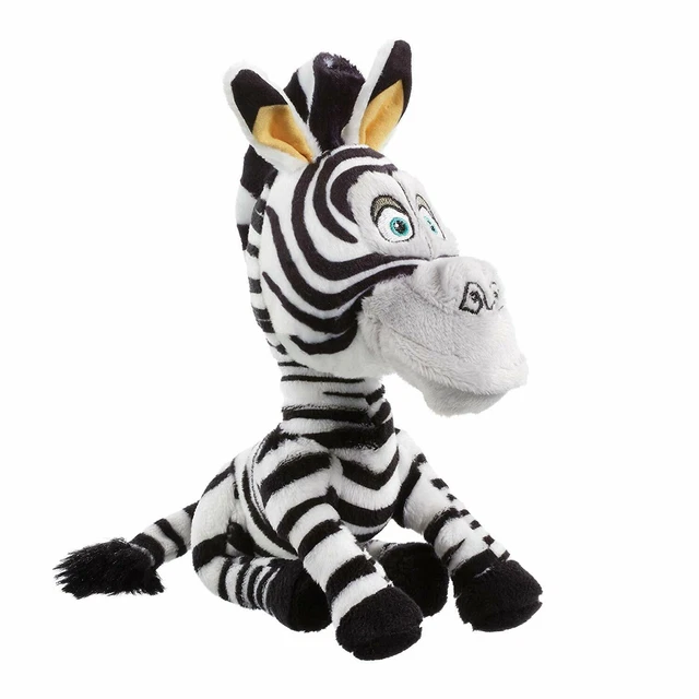 DREAMWORKS MADAGASCAR 18cm Plush Marty Soft Toy BRAND NEW 15.30