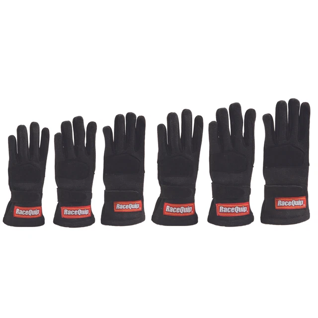 3550093RQP RaceQuip 355 Series 2 Layer Nomex Race Gloves